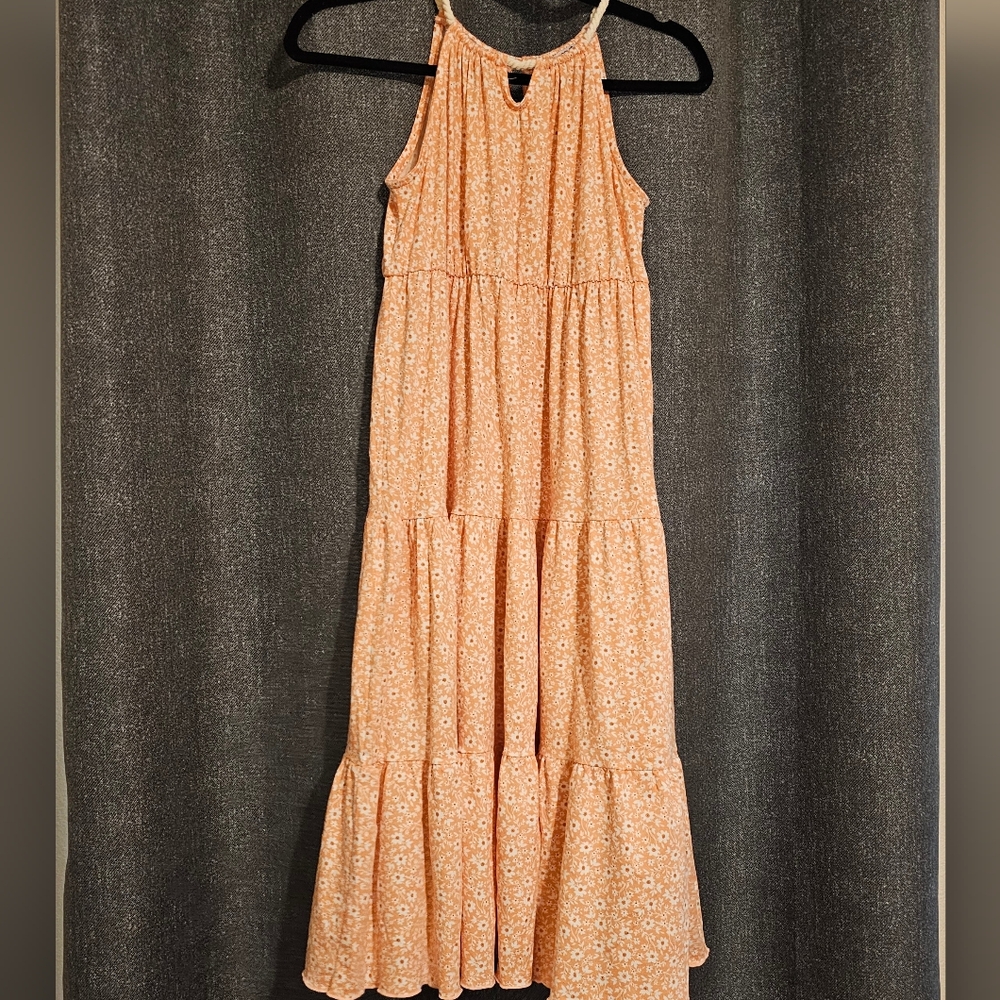 CHENAULT GIRL Phyllis Rope Strap Brushed Maxi Dress - Picture 2 of 6